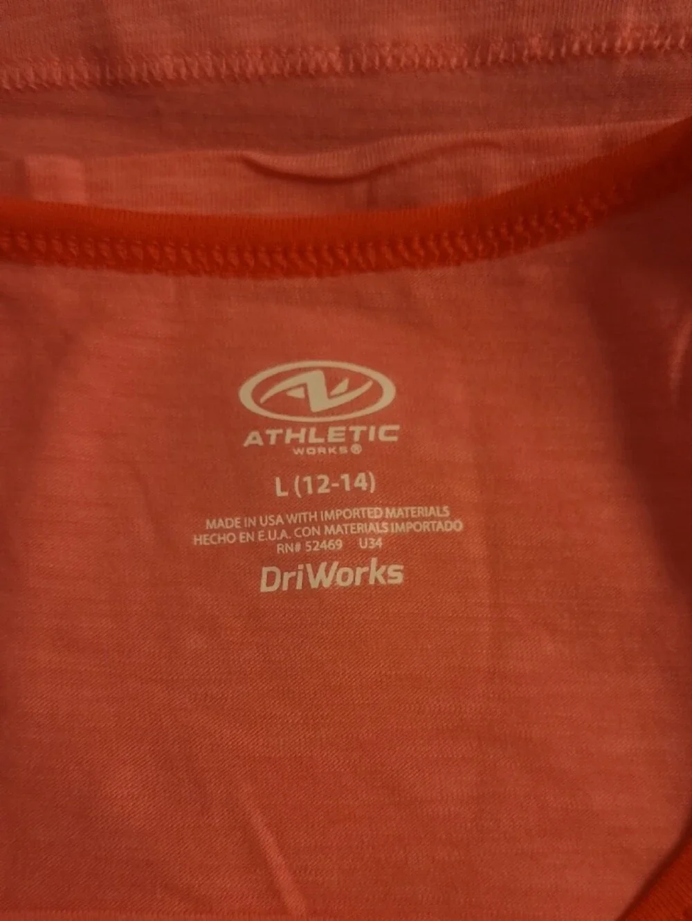 Athletic Works Pink Racerback Tank Tops Trio
